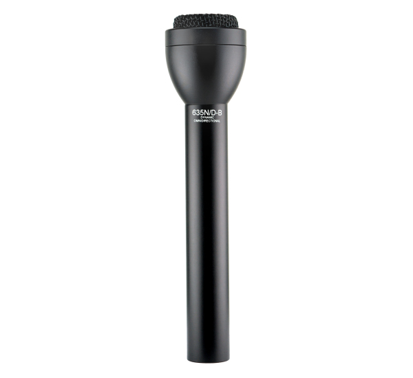 Microphone phỏng vấn cầm tay cổ điển Electro-voice 635N/D-B
